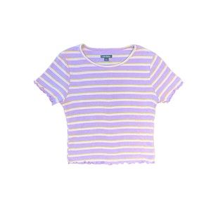 Wild Fable Purple Striped Shirt